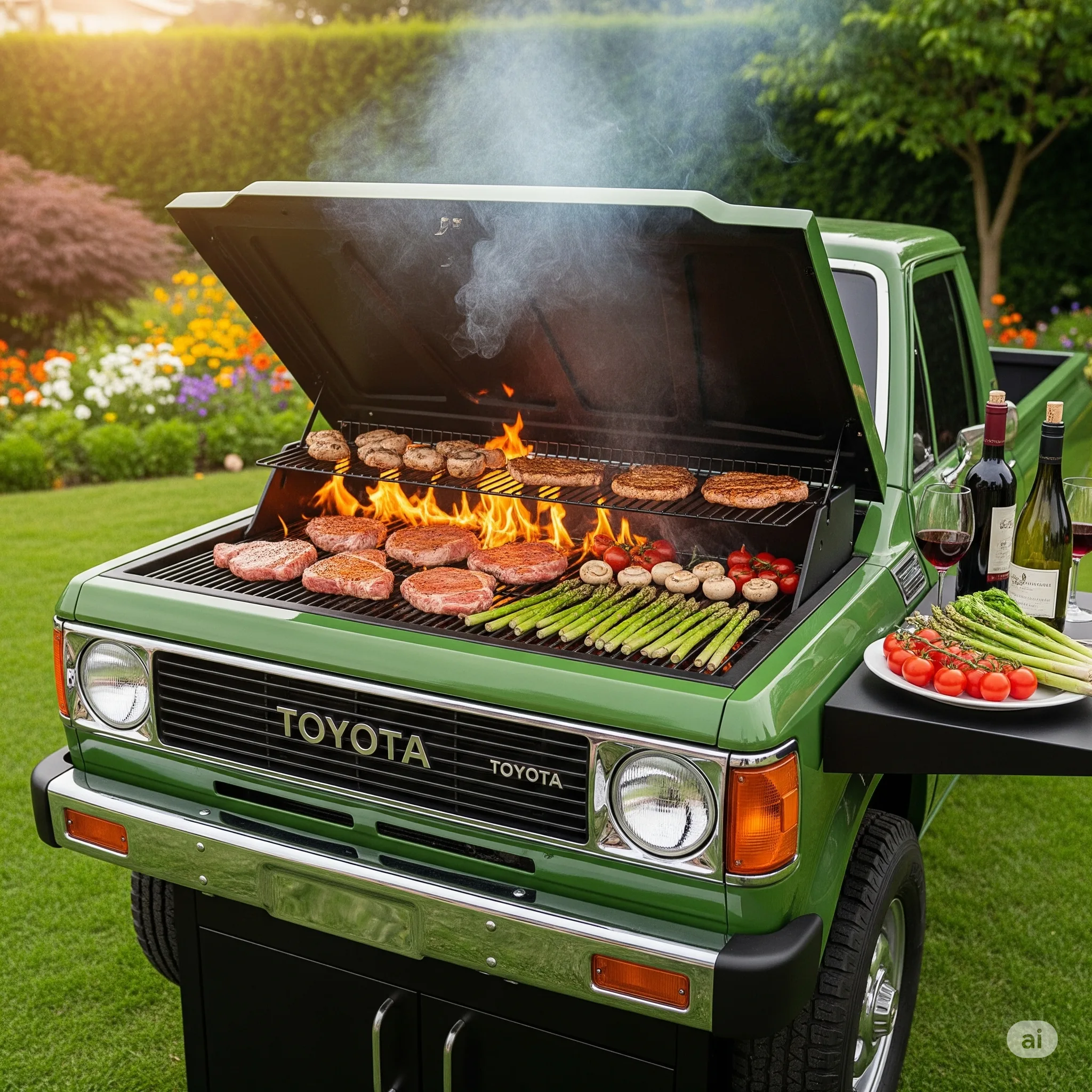 What Is a Pickup Truck BBQ Grill?