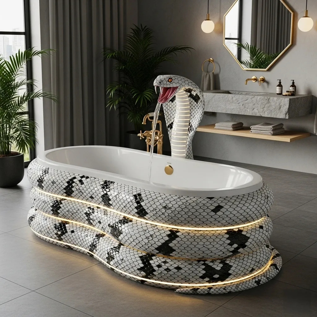 What Is a Cobra Shaped Bathtub?
