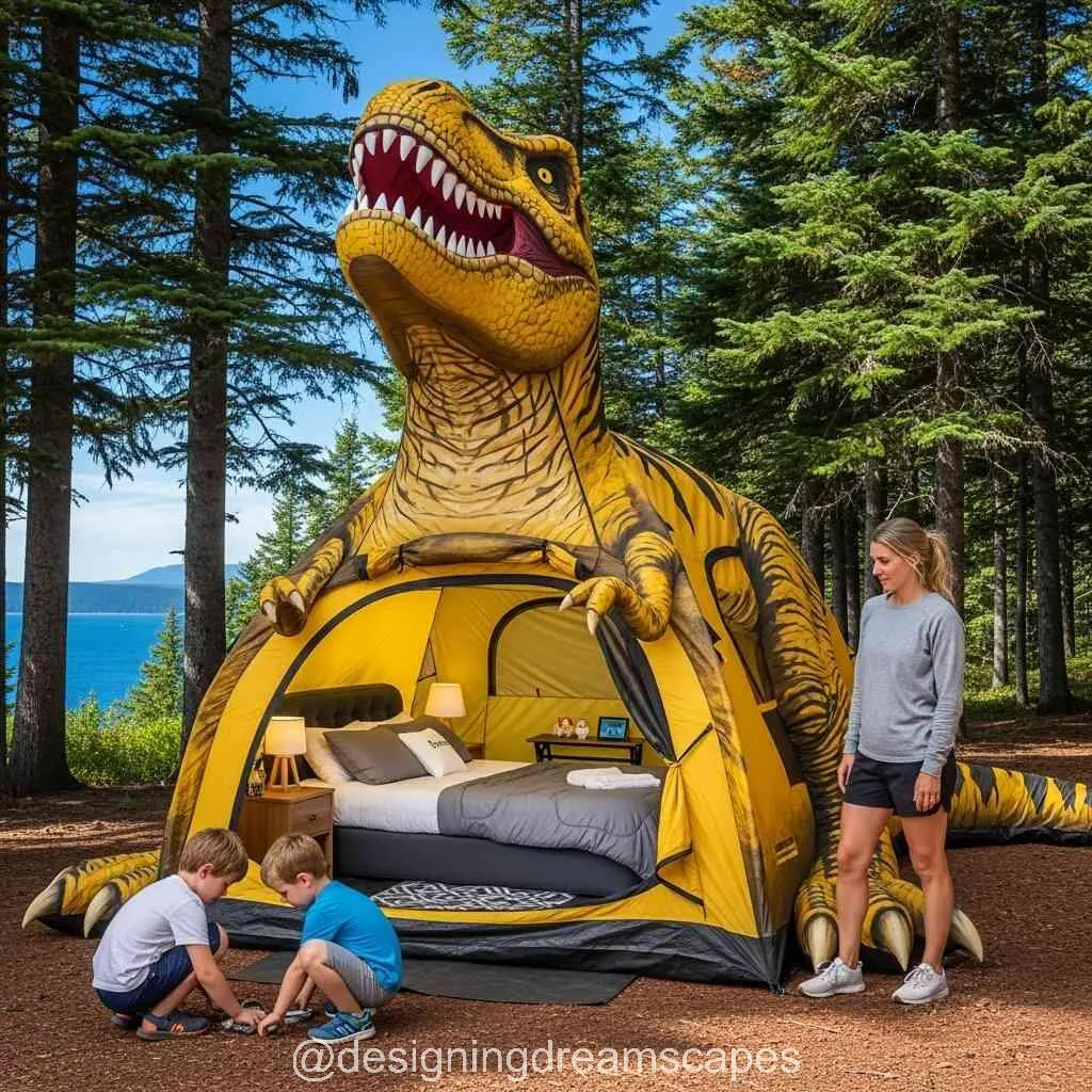 Dinosaur Camping Tents: Roar Into the Wild with Prehistoric Adventure