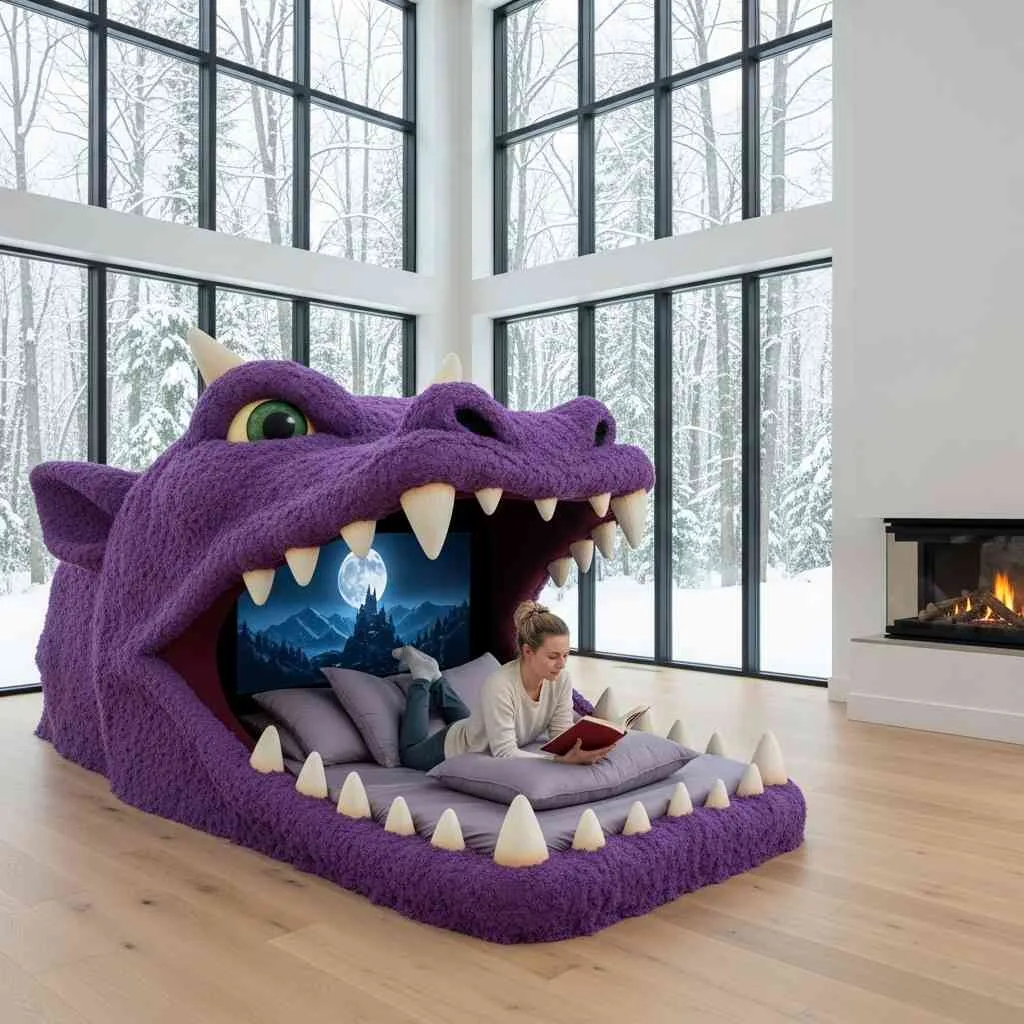 Dragon Bed: A Majestic Piece for the Bold and Dreamers