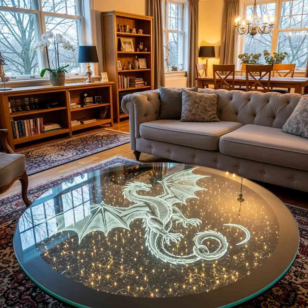 Dragon Magic Table: Where Myth Meets Masterpiece