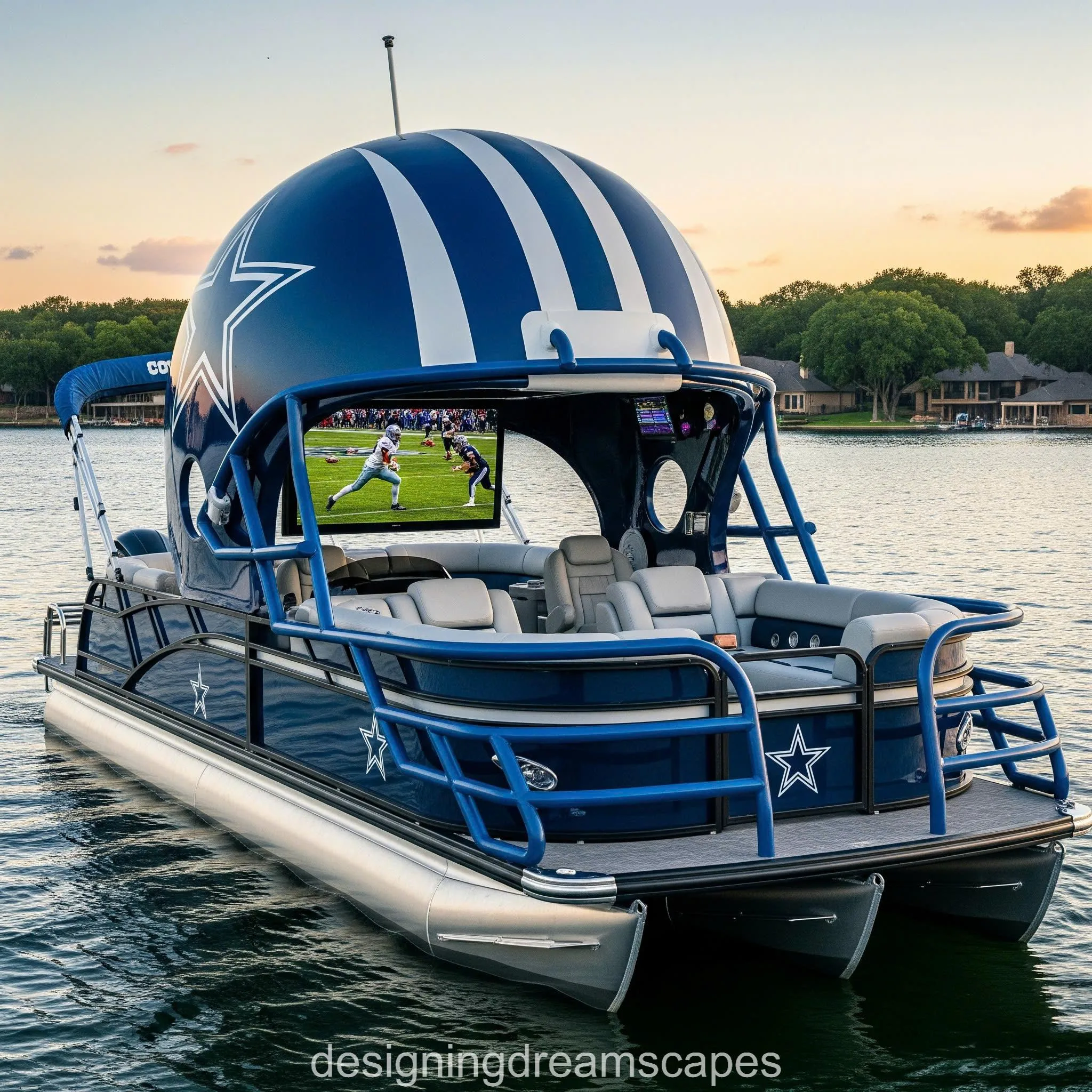 Touchdown on Water: The Rise of Football Helmet Pontoons
