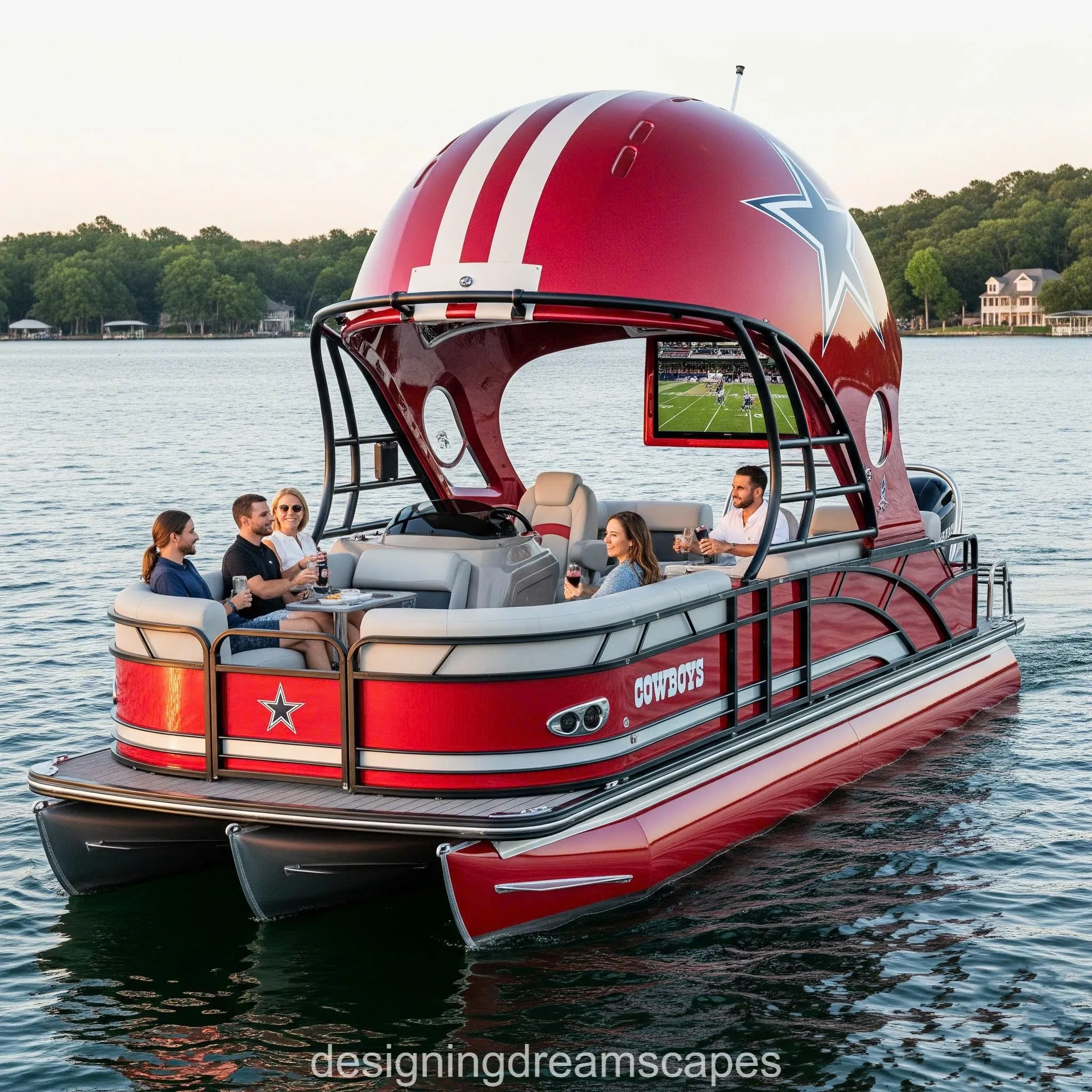 Touchdown on Water: The Rise of Football Helmet Pontoons