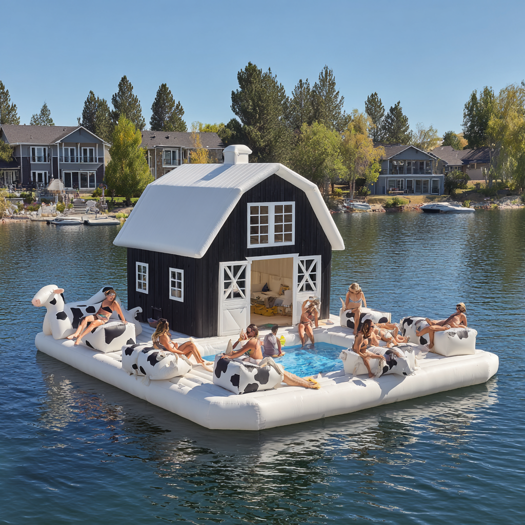 Perfect Settings for the Giant Barn Float