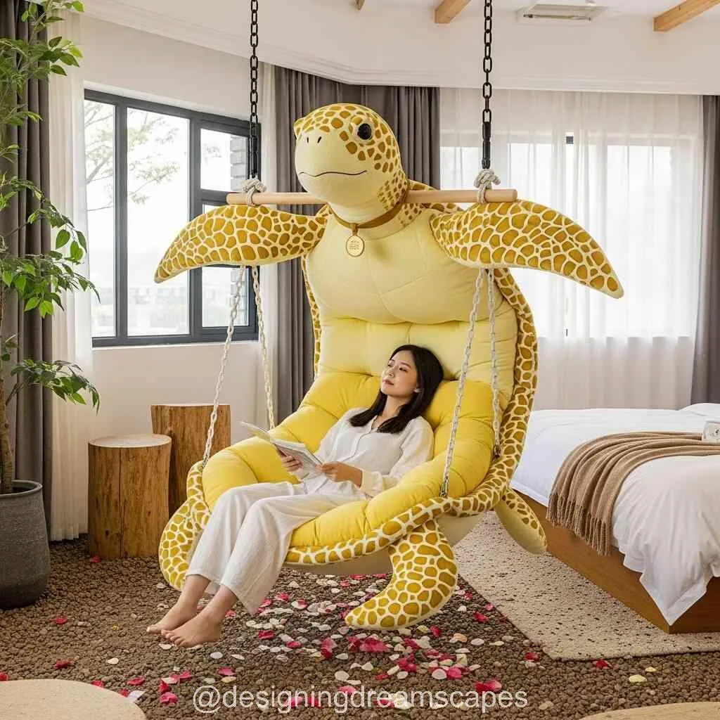 Hanging Turtle Lounger: Slow Down and Swing into Ultimate Relaxation