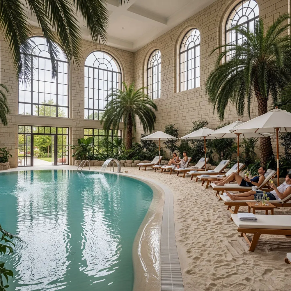 Design Elements That Define Indoor Beach Pools