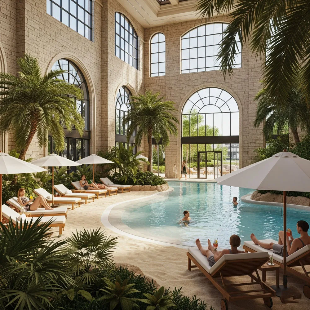 Indoor Beach Pools: Bringing the Coastal Escape into Your Home