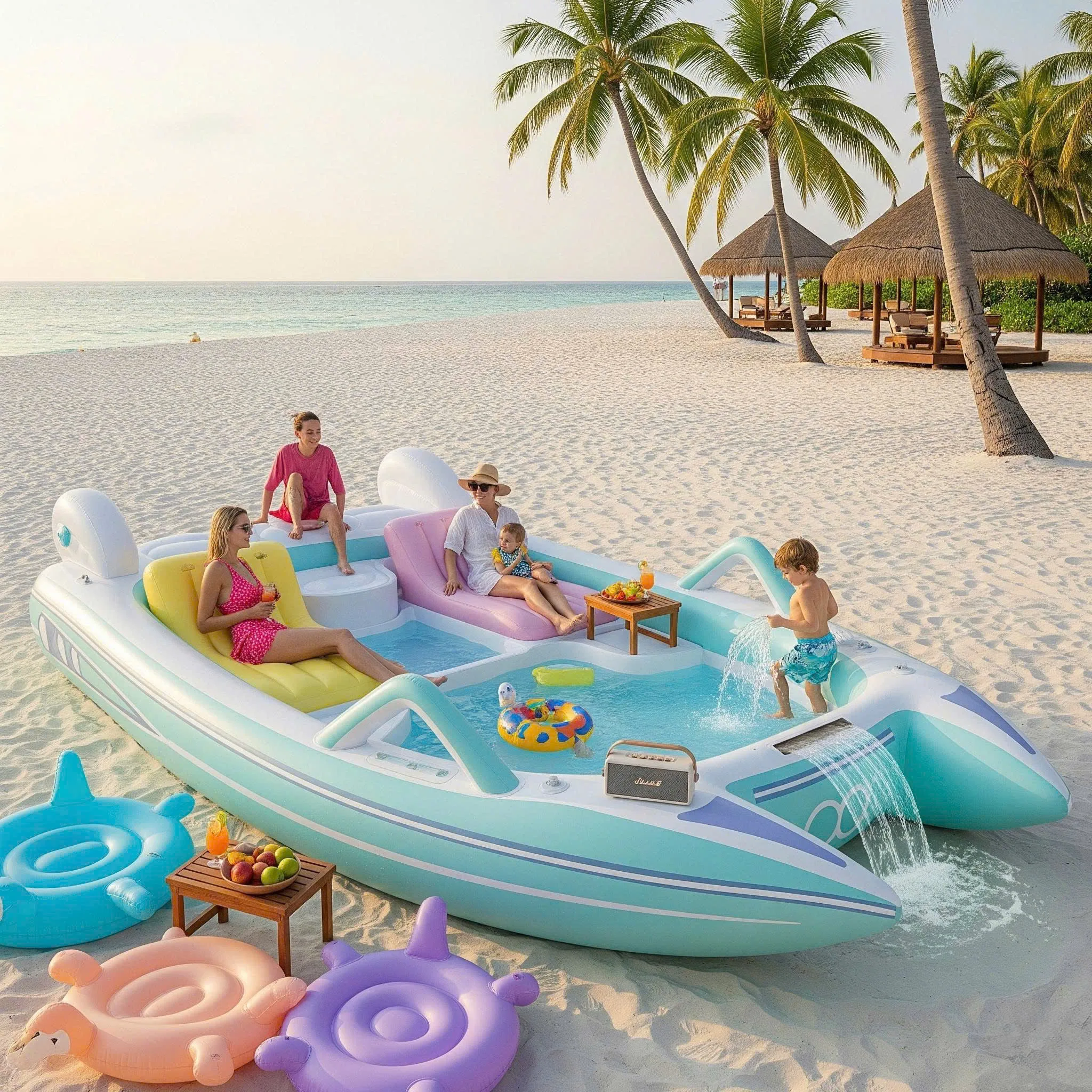 Inflatable Speed Boat Pools: High-Octane Fun Meets Relaxation