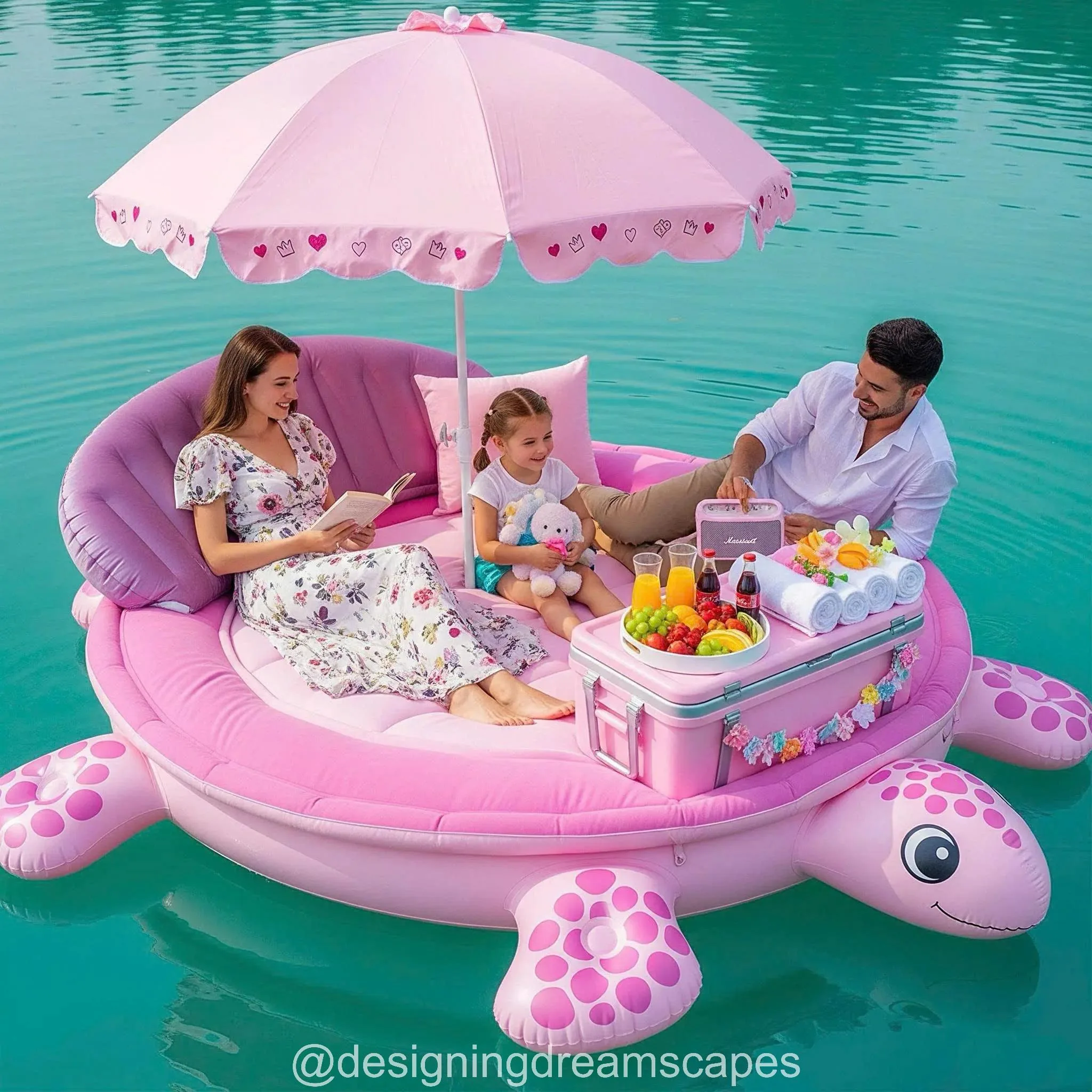 Inflatable Turtle Float: Dive into Fun with This Adorable Pool Companion