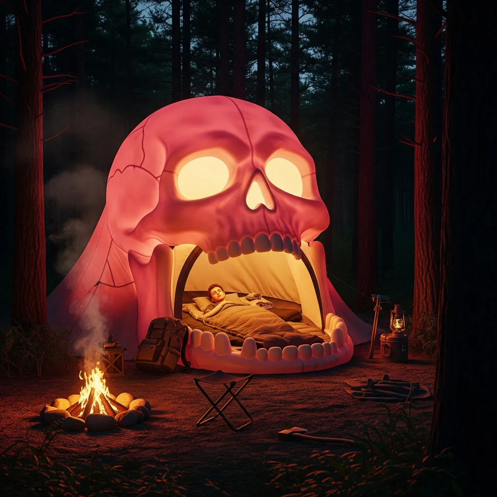 What Is a Skull Tent, Exactly?