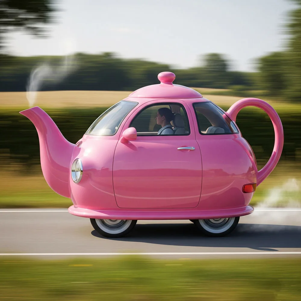 Practical Applications of the Teapot Shaped Car
