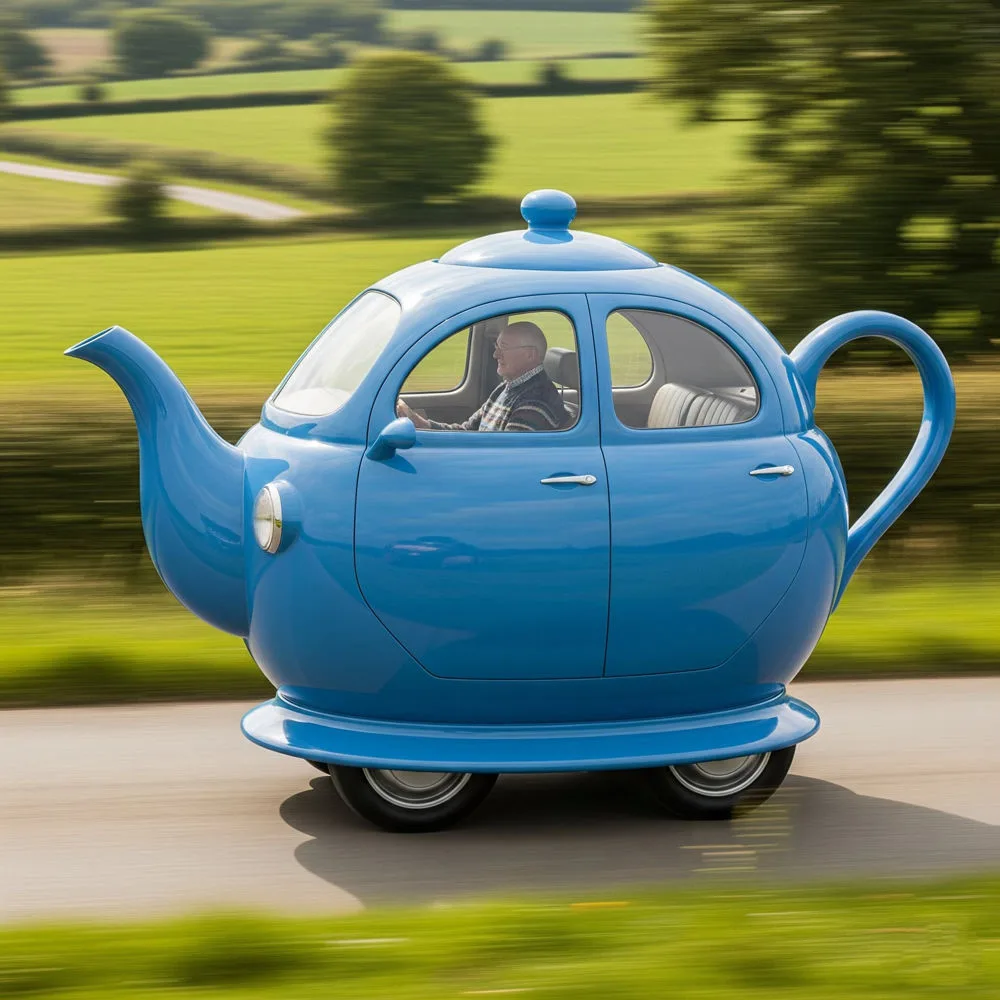 Practical Applications of the Teapot Shaped Car