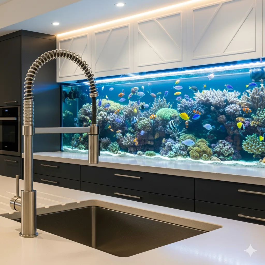 Understanding the Role and Benefits of an Aquarium Backsplash
