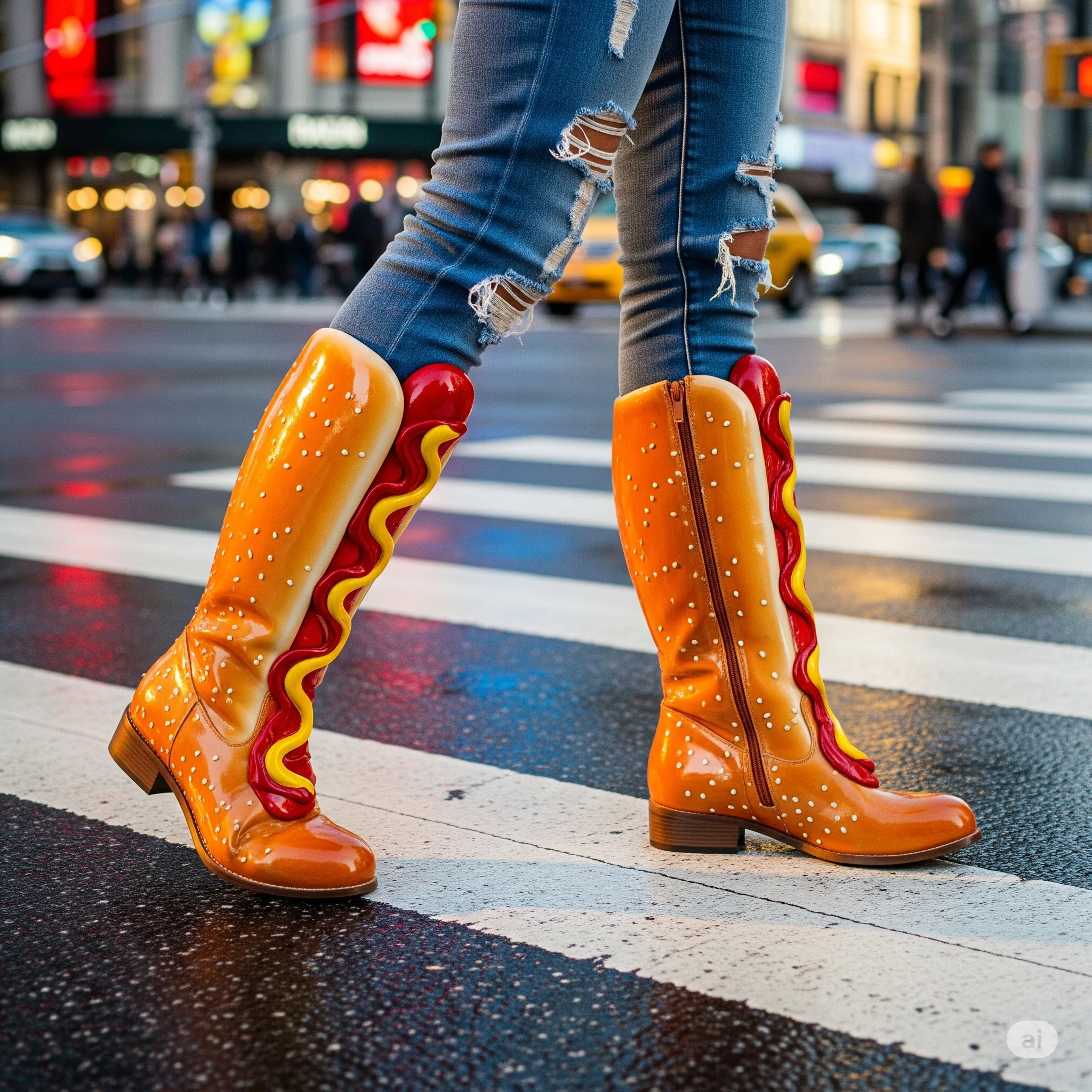 The Origins of Hotdog Boots