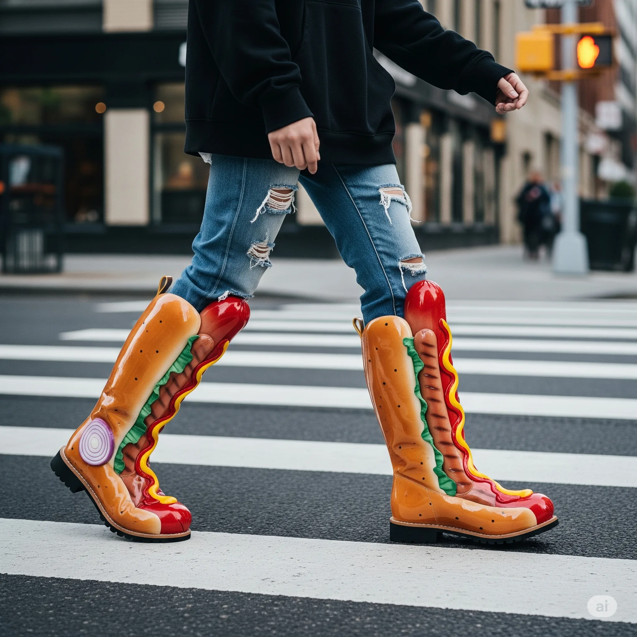 The Design Features of Hotdog Boots