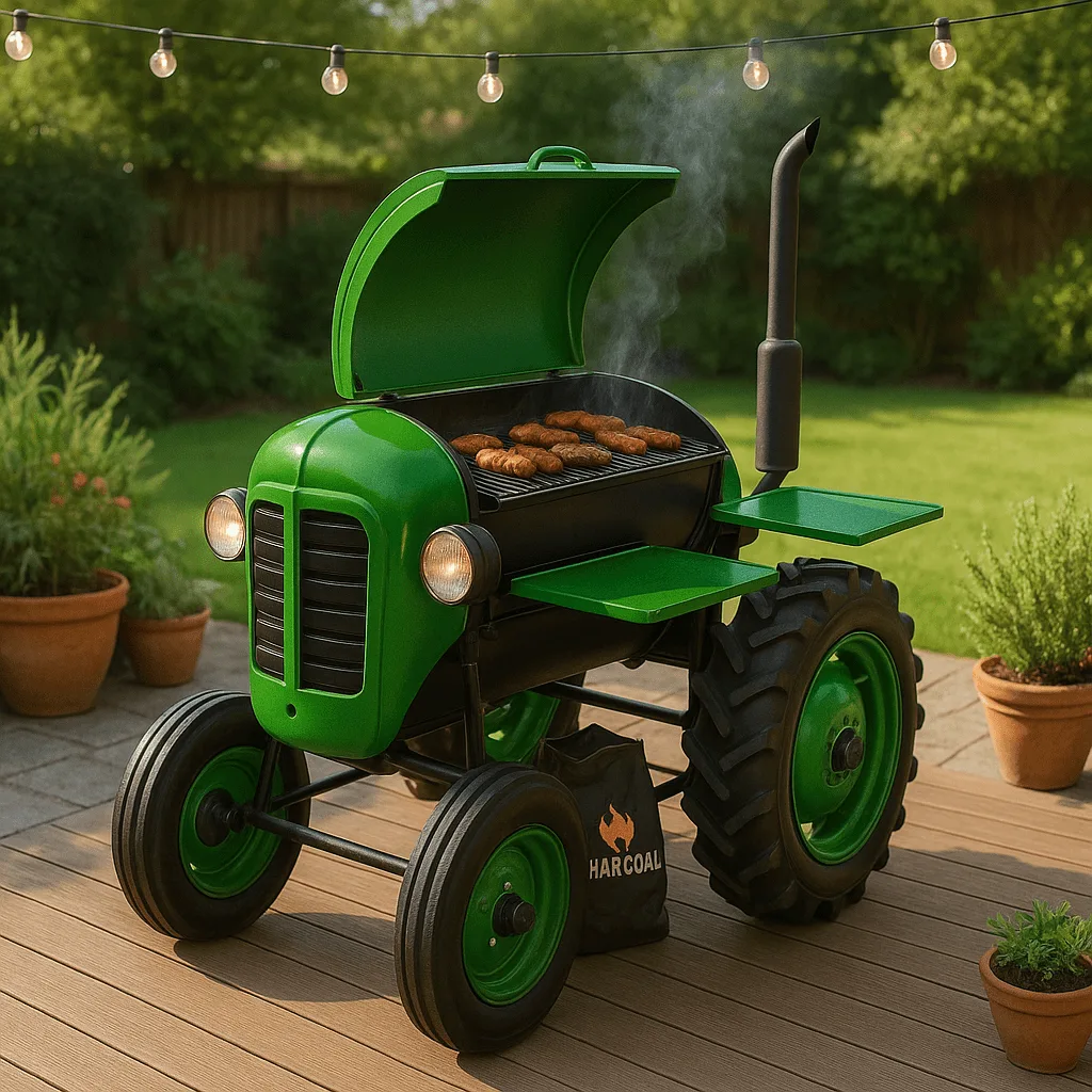 Tractor BBQ Grills: Country Charm Meets Outdoor Cooking