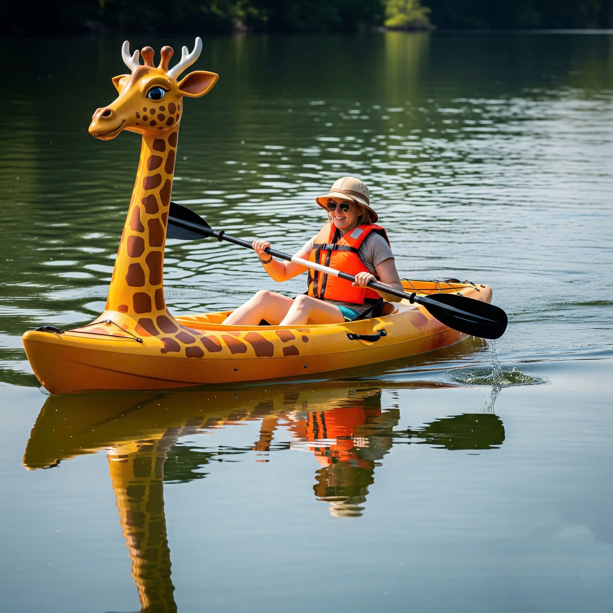 Animal Shaped Kayaks: Paddle with Personality