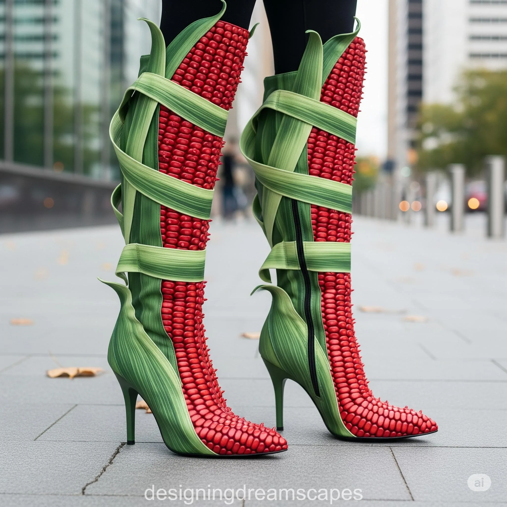 Corn Heels as Wearable Art: Where Agriculture Meets Aesthetics