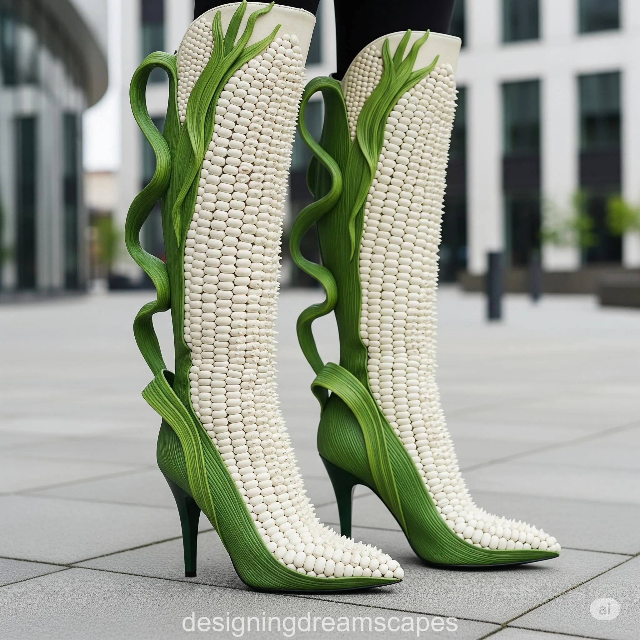 Corn Heels as Wearable Art: Where Agriculture Meets Aesthetics