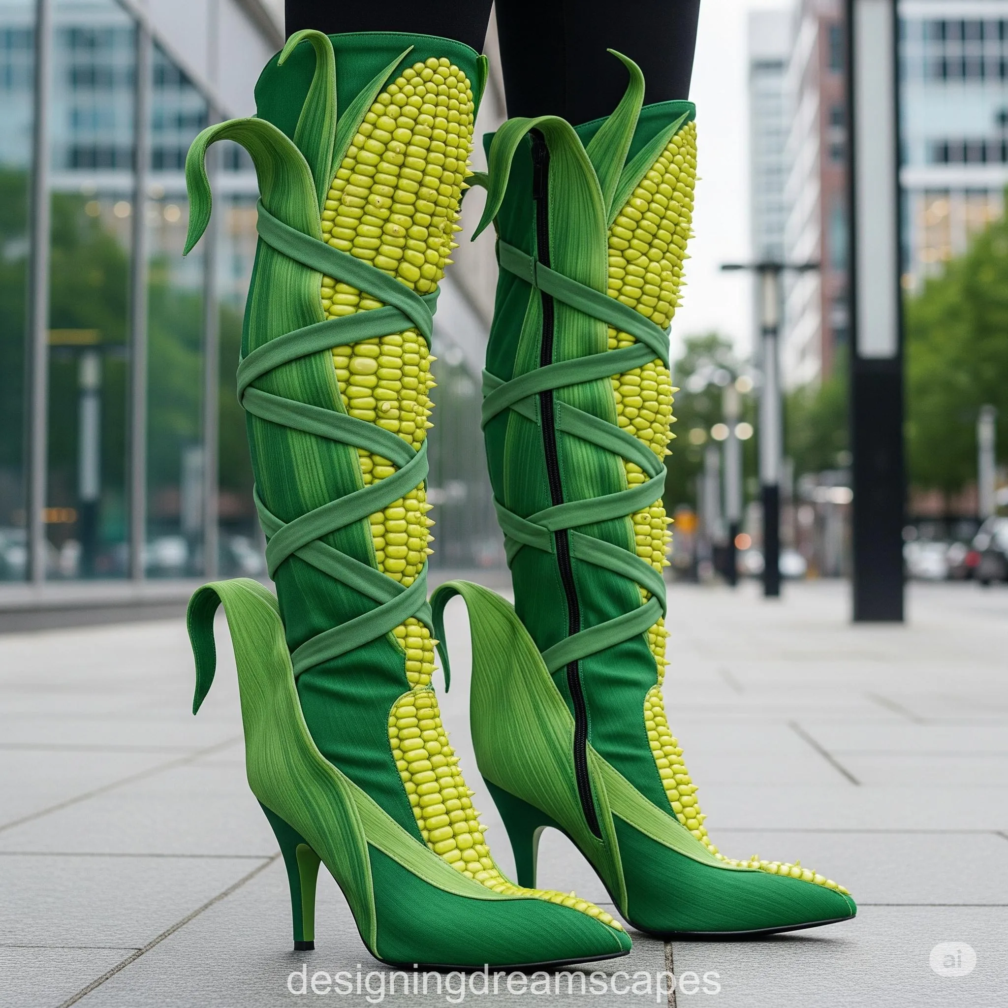 Corn Heels as Wearable Art: Where Agriculture Meets Aesthetics