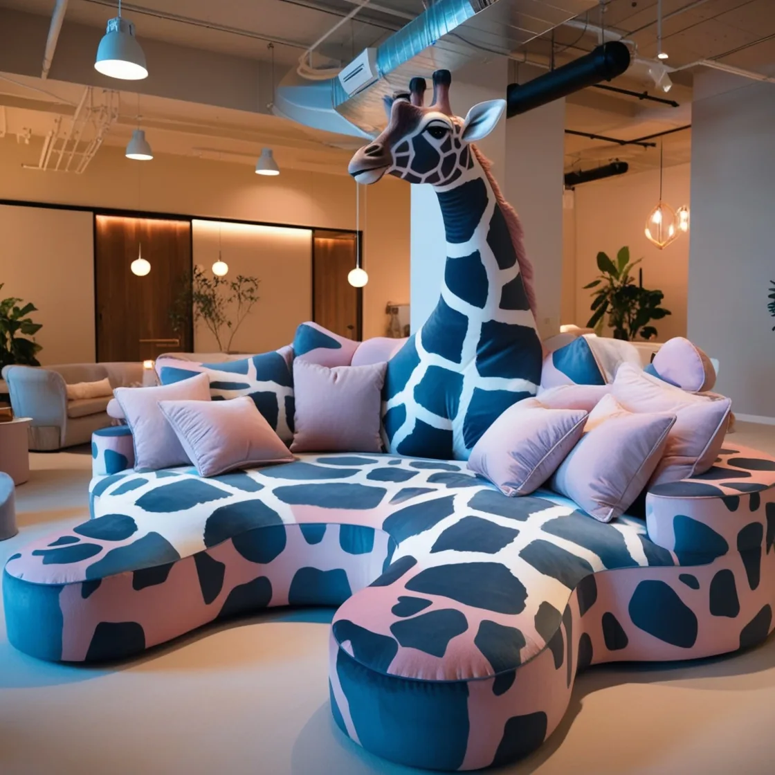 Why Choose Giant Giraffe Loungers Over Other Playful Furniture?