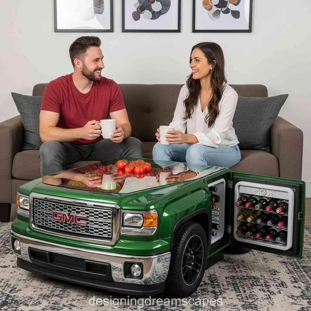 Truck-Inspired Chic: GMC Coffee Tables for Bold Living Rooms