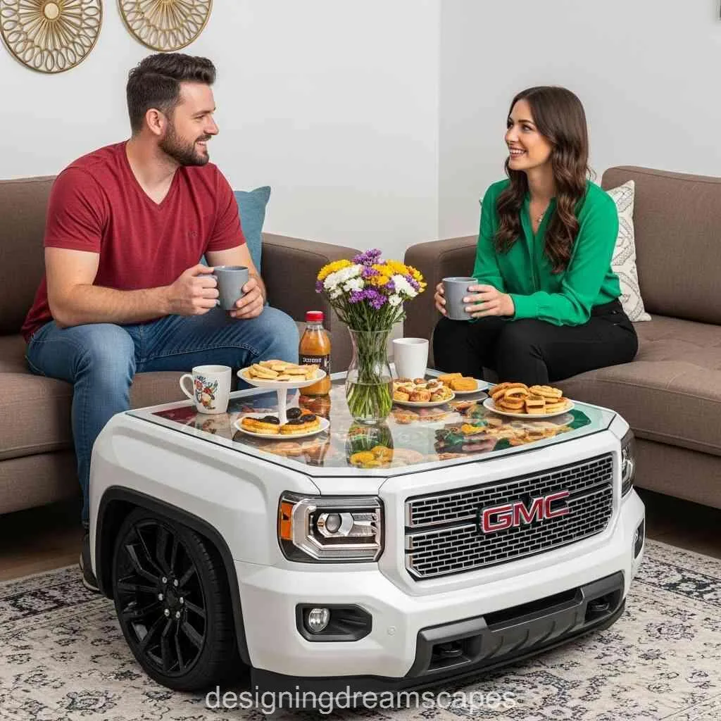 Truck-Inspired Chic: GMC Coffee Tables for Bold Living Rooms