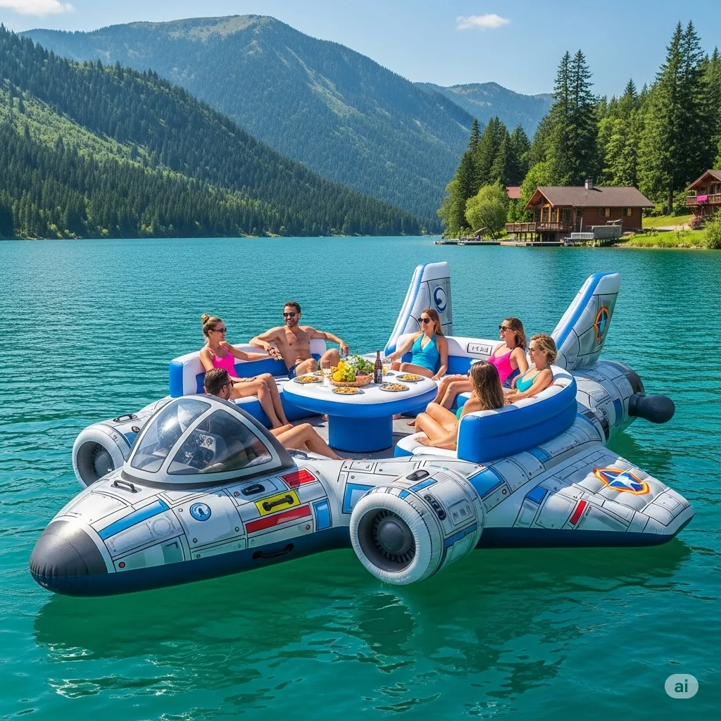 Why People Love the Sci-Fi Spaceship Party Float