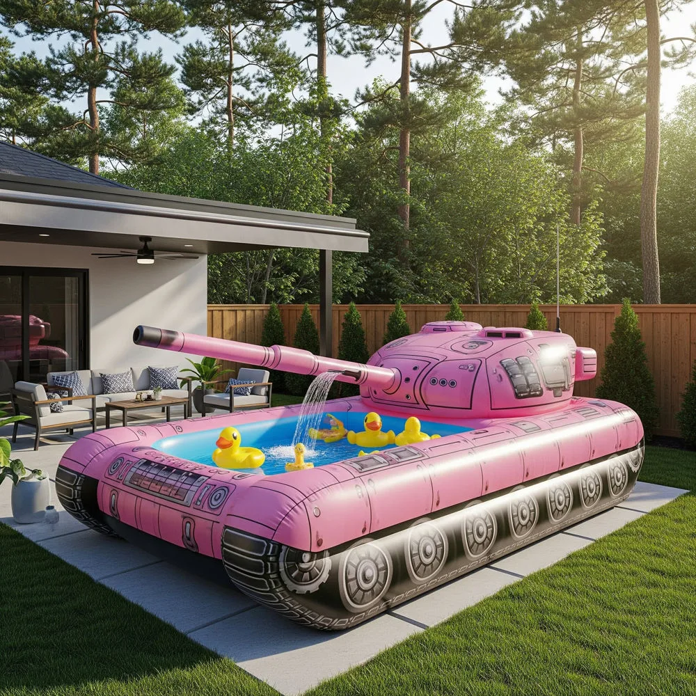 Creative Ways to Use Inflatable Tank Pools