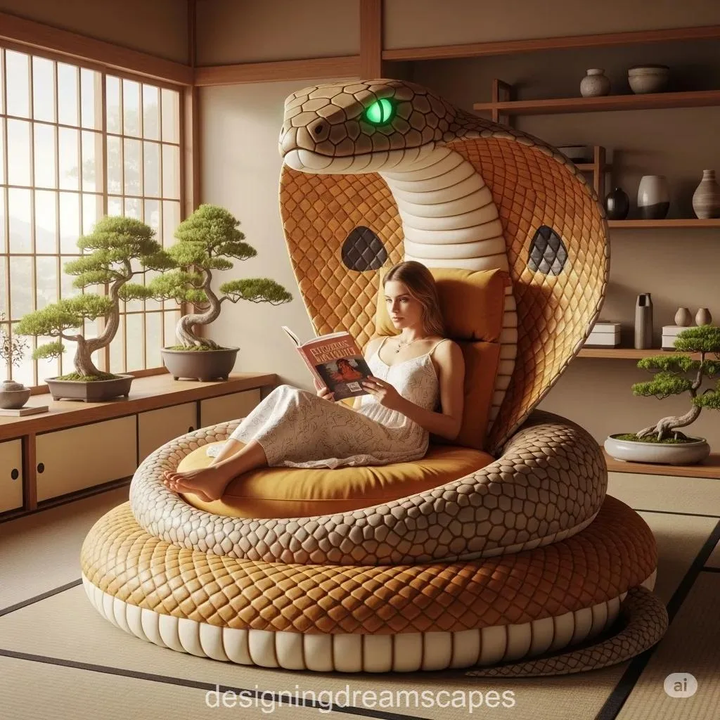 Wrap Yourself in Comfort: The Allure of Giant Snake Loungers
