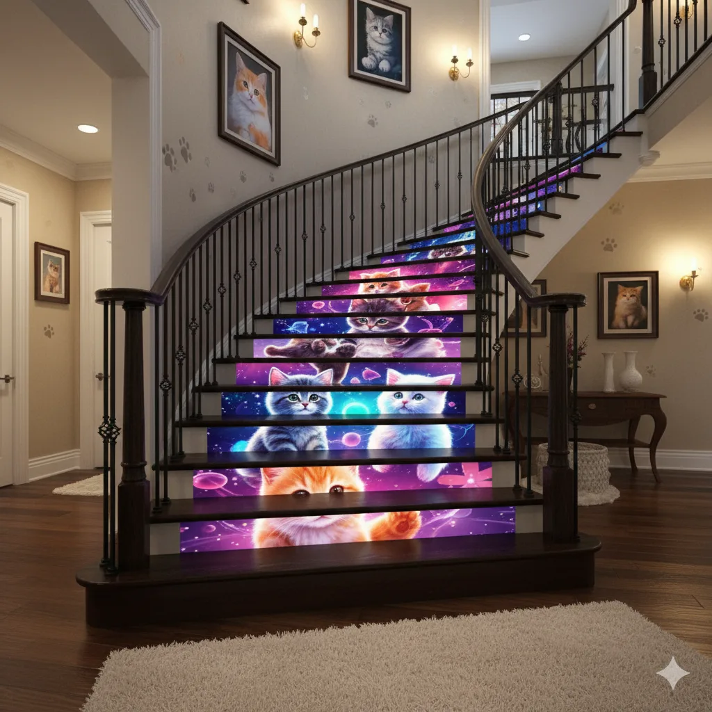 Creative Ways to Incorporate Cat Stairs into Your Home Design
