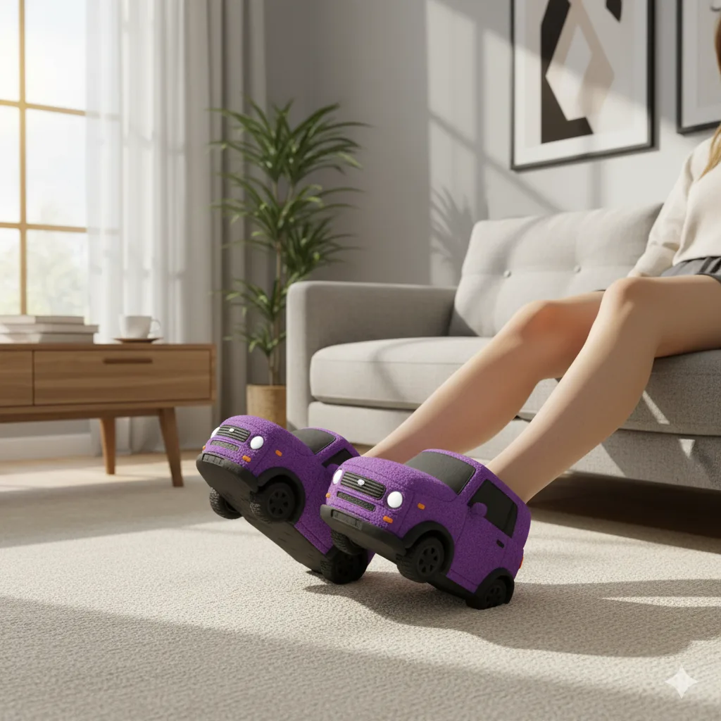 Why Choose Sports Car Slippers? Embracing Style and Comfort
