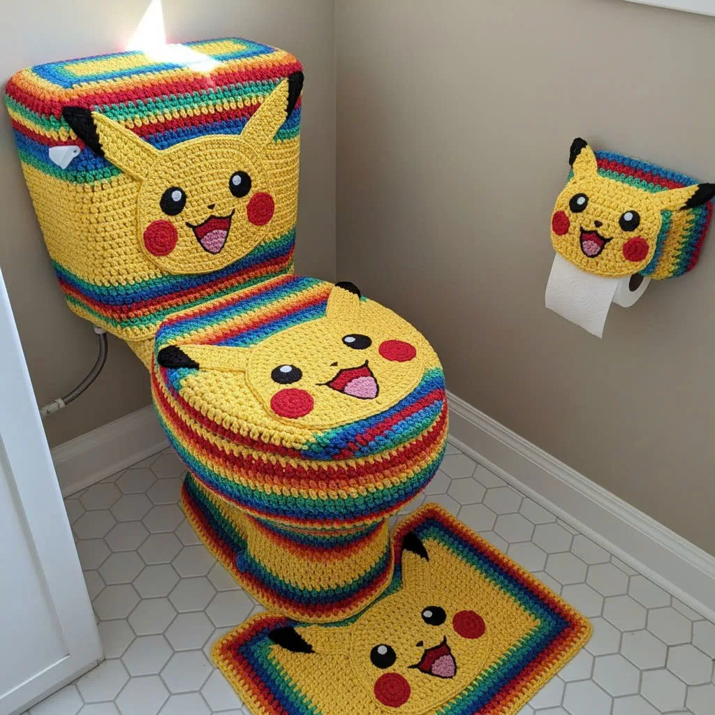 How to Use and Incorporate Crochet Toilet Covers into Your Bathroom Decor