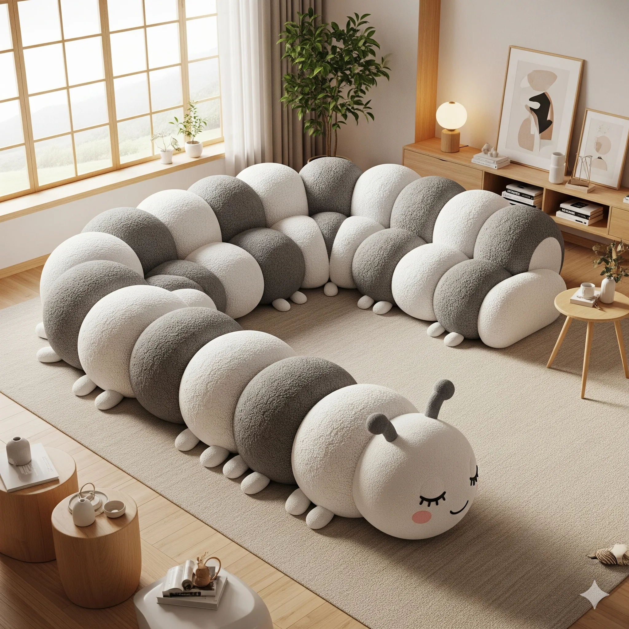 The Versatility of Sectional Caterpillar Sofas and How to Use Them Effectively