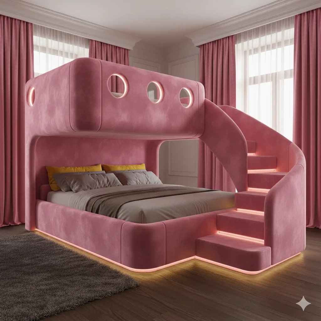 Understanding the Charm and Versatility of Velvet Bunk Beds
