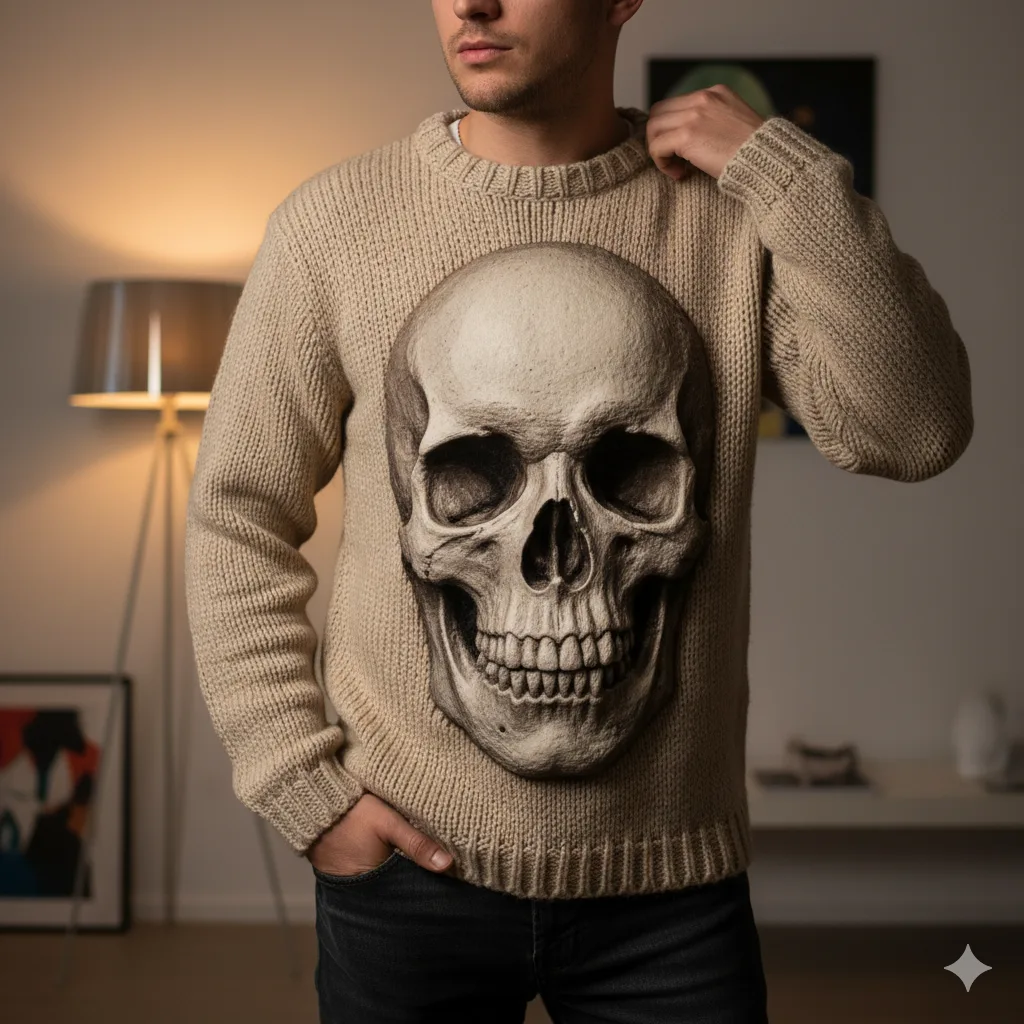 Brand Spotlight: Notable Designers Creating 3D Skull Sweaters