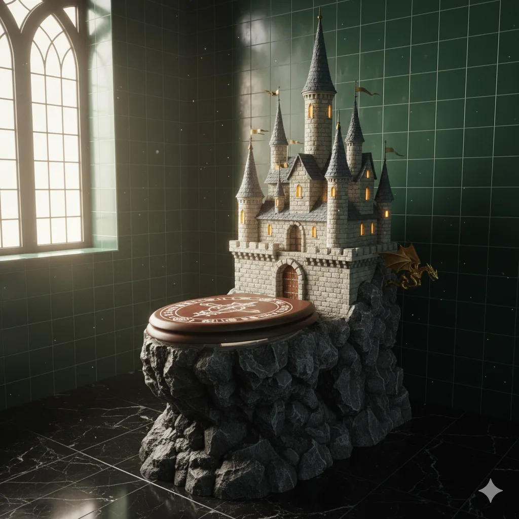 A Toilet with Stories