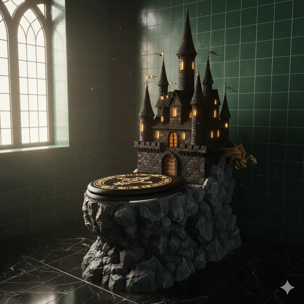 History and Evolution of Hogwarts Castle Toilets