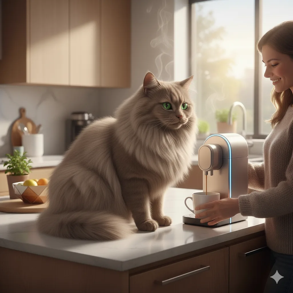 Elevating Coffee Experiences with Robotic Cat Coffee Makers