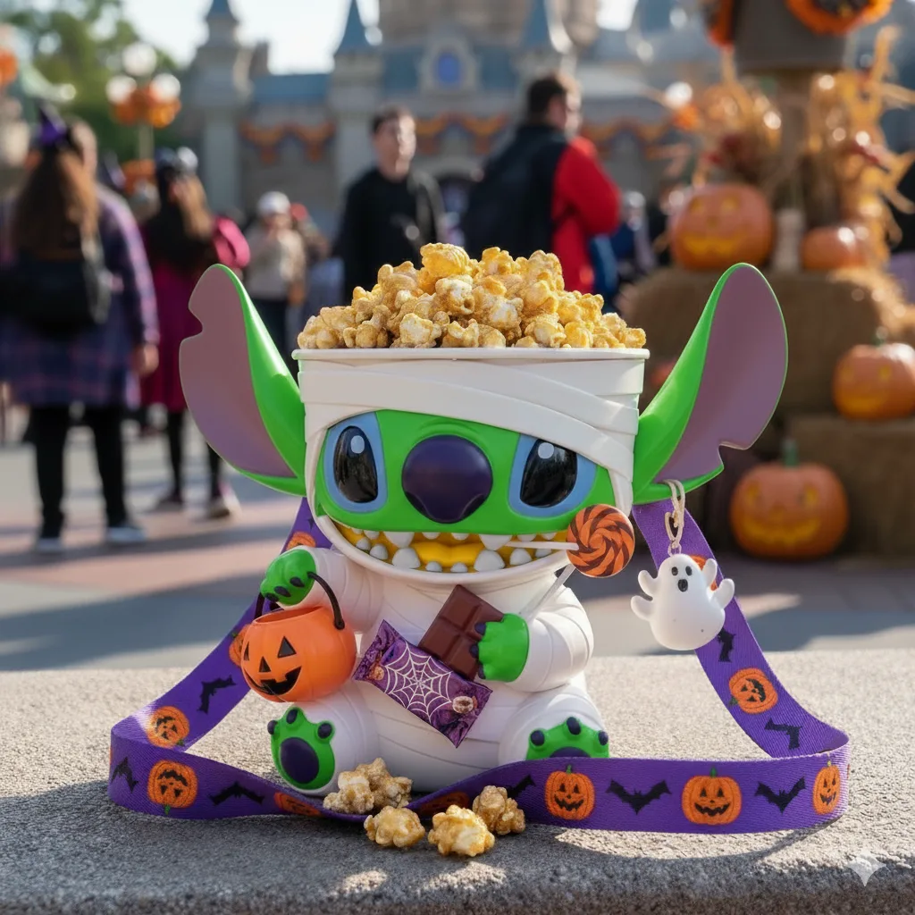 Why the Stitch Mummy Popcorn Bucket Has Become a Disney Fan Favorite