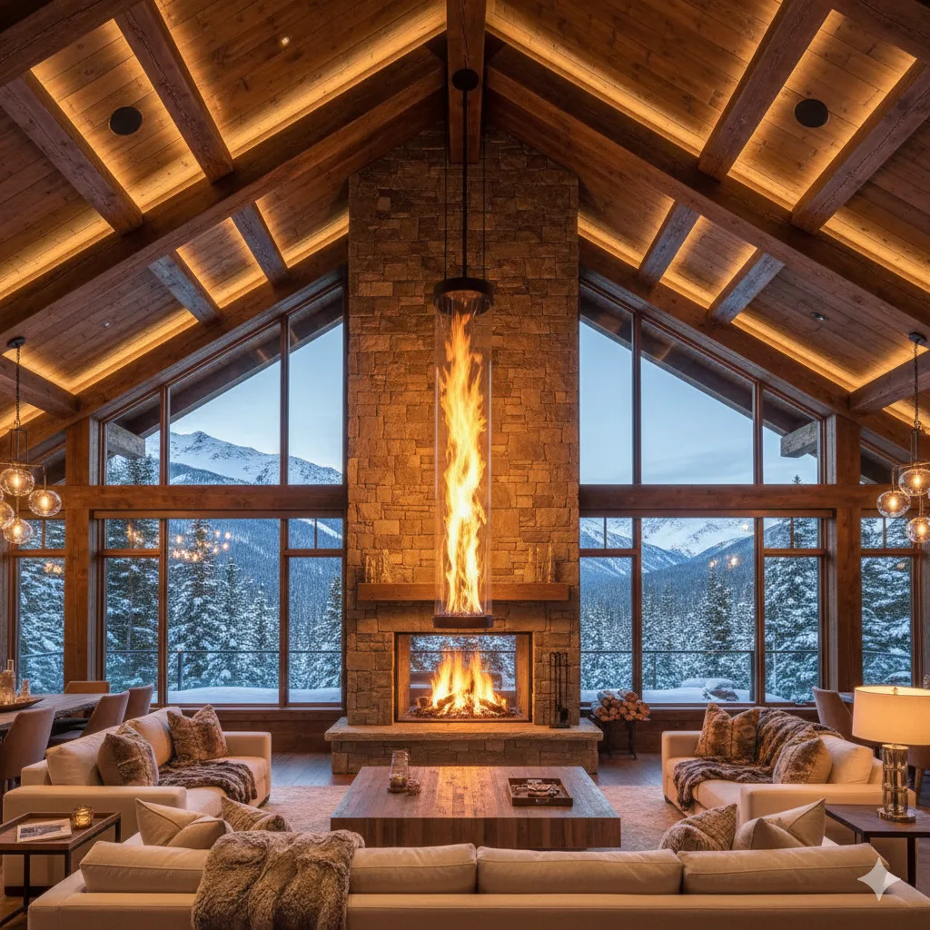 Crafting the Perfect Atmosphere with Epic Cabin Fireplaces