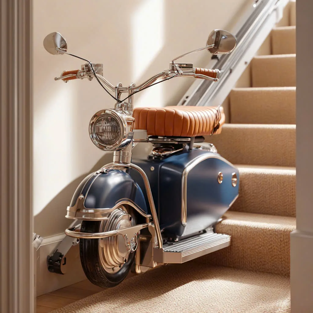 Understanding the Vintage Scooter Stair Lift - Combining Style & Functionality