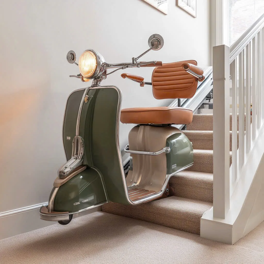 Installing and Using a Vintage Scooter Stair Lift – Practical Considerations and Tips
