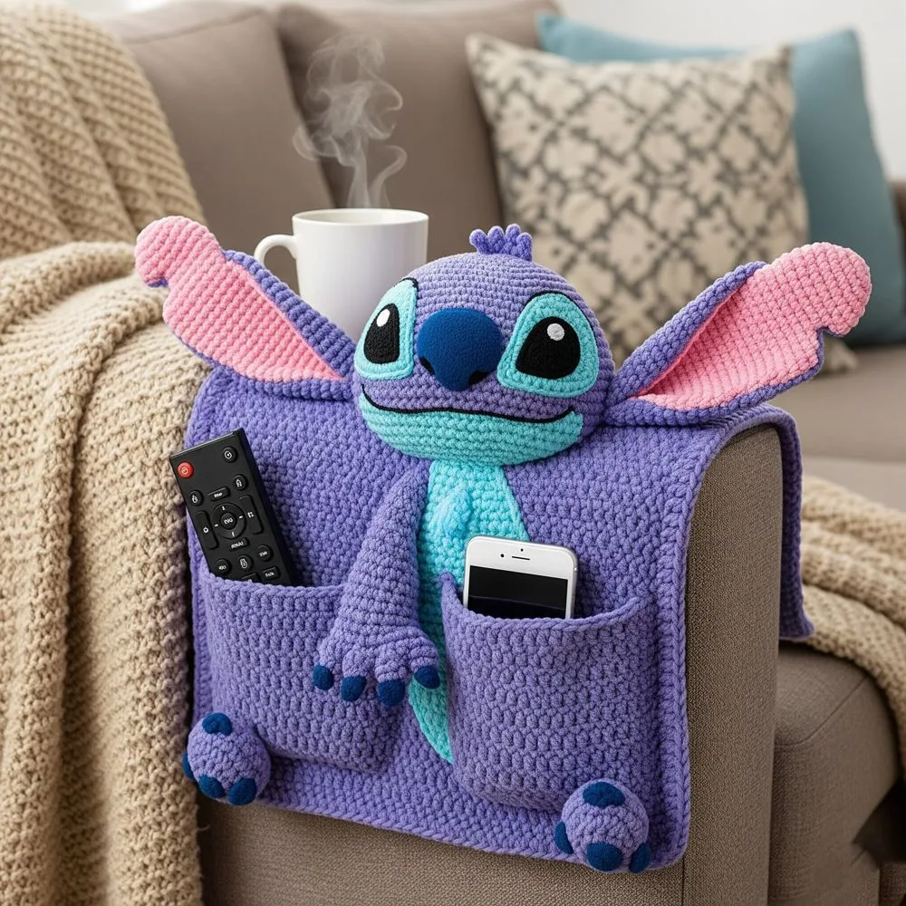 How to Use the Stitch Crochet Sofa Organizer Effectively
