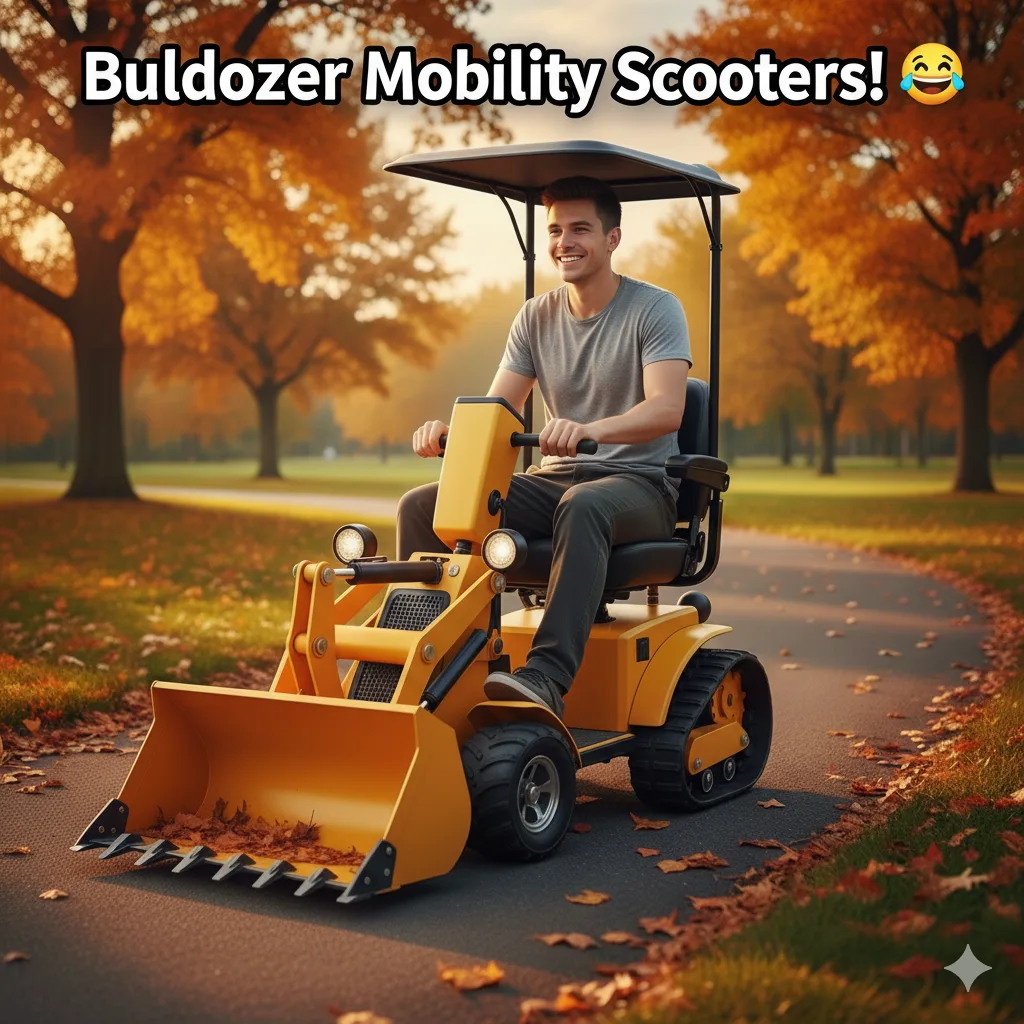 The Power and Versatility of Bulldozer Mobility Scooters