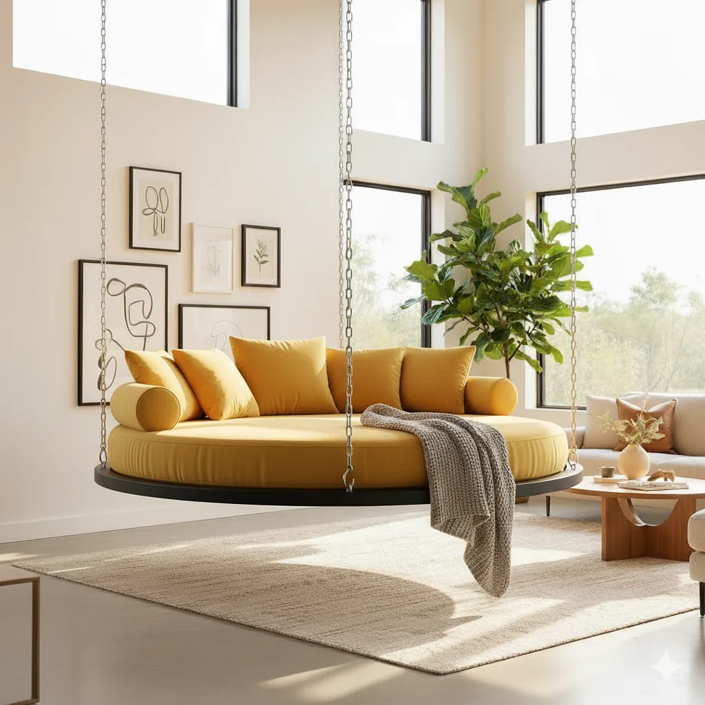 Discover Ultimate Relaxation - The Versatility of the Hanging Hammock Lounger Swing