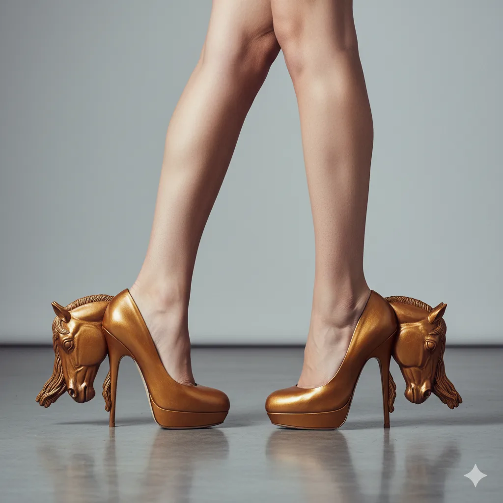How to Use and Style Horse Shaped High Heels Effectively