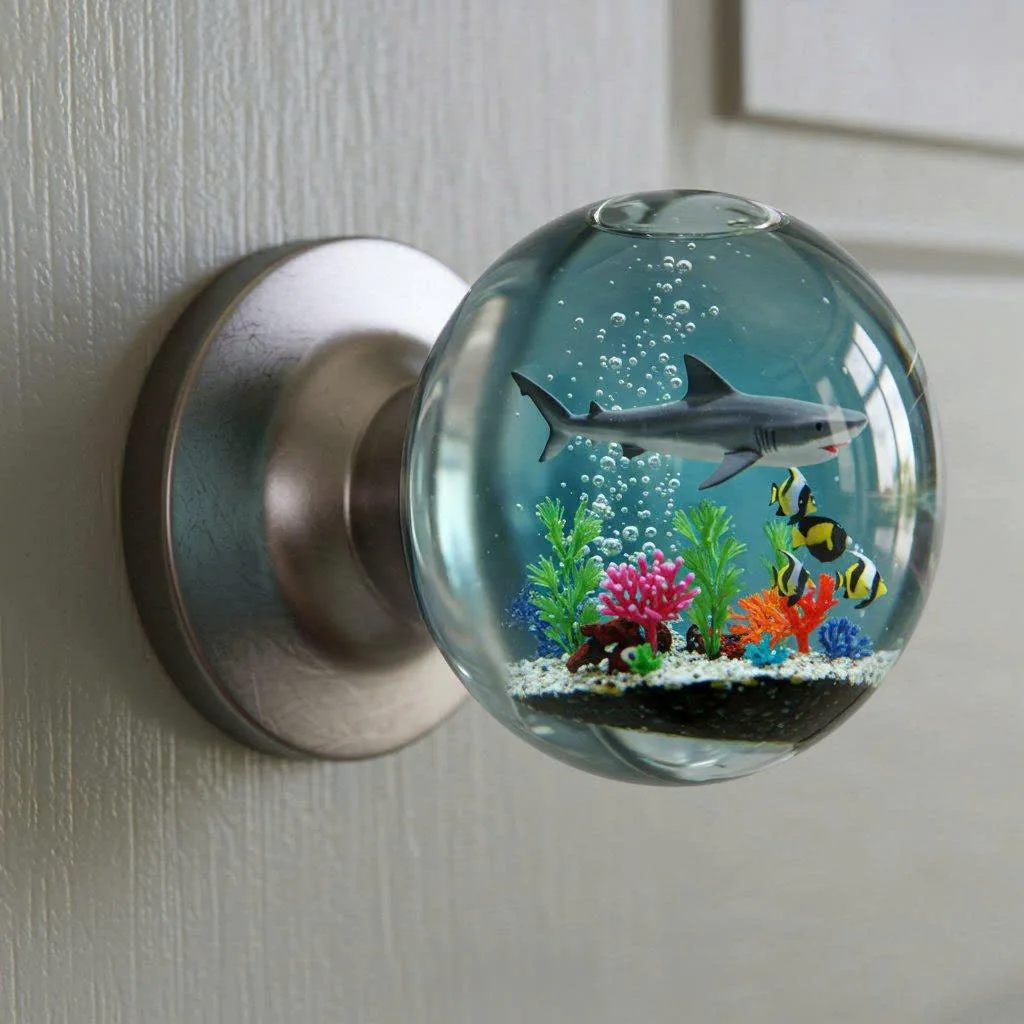 Comparing Different Styles of Faux Aquarium Doorknobs