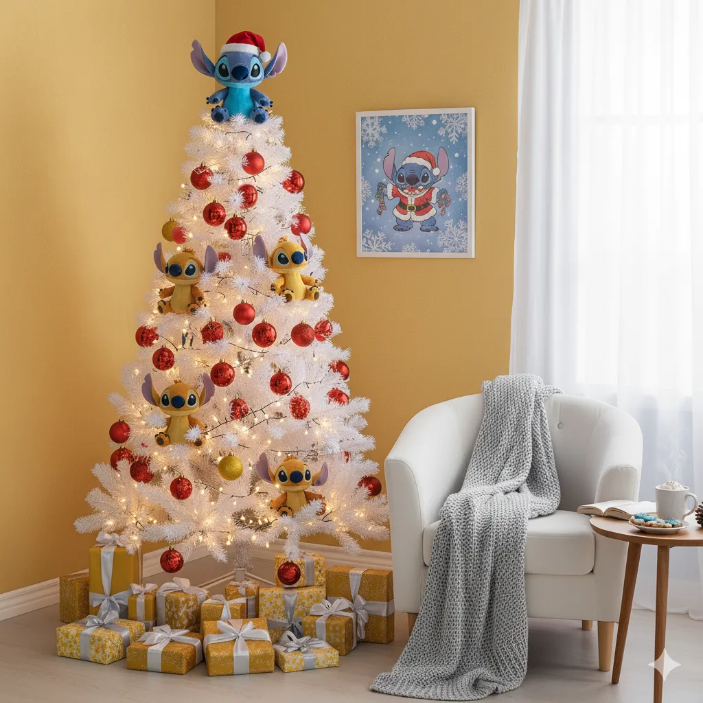 How to Create a Stitch Christmas Tree - Step-by-Step Inspiration and Examples