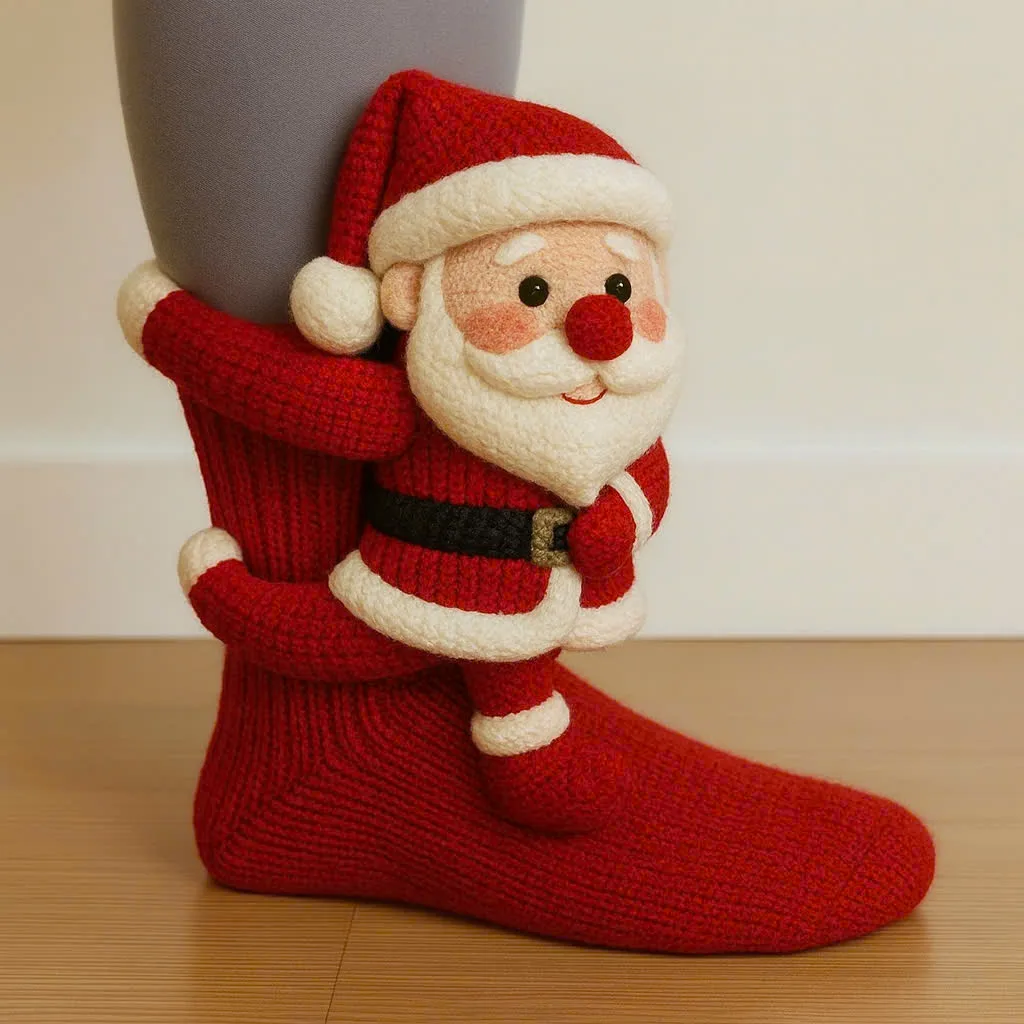 Cozy Up This Holiday Season with Delightful Christmas Knitted Socks - Perfect Gifts and Warmth